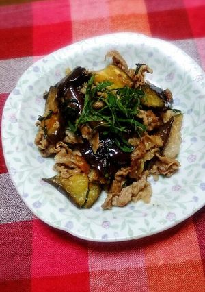 豚肉と茄子のポン酢炒め-レシピのメイン写真
