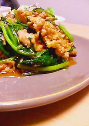 豚とほうれん草のご飯が進む君-レシピのメイン写真