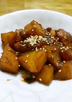 じゃが芋のピリ辛甘味噌煮-レシピのメイン写真