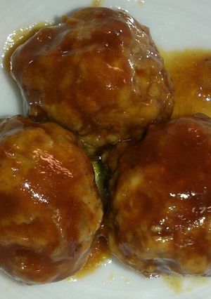 味付け簡単　肉だんご-レシピのメイン写真