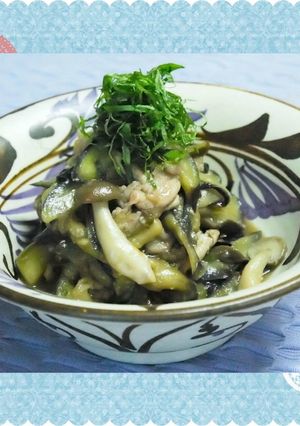 夏バテ防止！柚子胡椒香るナスたっぷり炒め-レシピのメイン写真