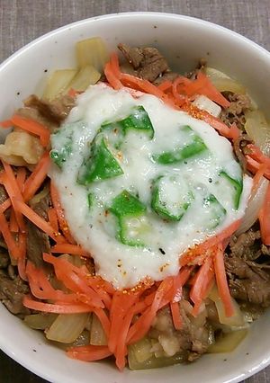 夏のネバネバ牛丼！-レシピのメイン写真