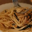 生うにの和風クリームパスタ