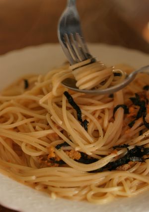 生うにの和風クリームパスタ-レシピのメイン写真