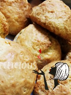 米粉 スコーン (朝食にもオススメ)-レシピのメイン写真