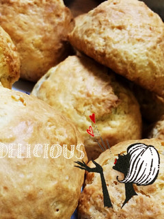 米粉 スコーン (朝食にもオススメ)-レシピのメイン写真