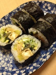 簡単ヘルシー太巻き※馬簾不使用!-レシピのメイン写真