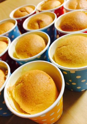 きめ細か~い紙コップシフォン❤-レシピのメイン写真