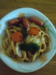ウィニー焼うどん-レシピのメイン写真