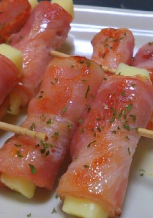 お弁当やおつまみに♪チーズのベーコン巻き-レシピのメイン写真