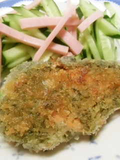 鮭の青のりパン粉焼き-レシピのメイン写真