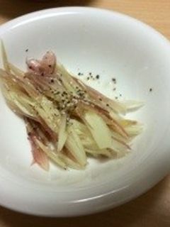 おつまみみょうが(備忘録-レシピのメイン写真
