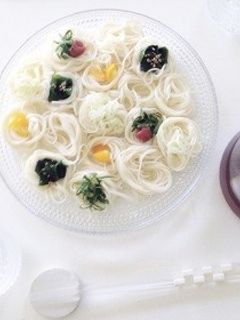 ⚫︎カラフル そうめん⚫︎-レシピのメイン写真