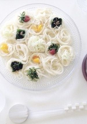 ⚫︎カラフル そうめん⚫︎-レシピのメイン写真