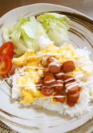 キッズ用ウインナーご飯-レシピのメイン写真