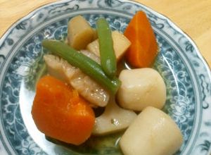 冷凍和風野菜ミックスで！簡単みそ煮♪-レシピのメイン写真