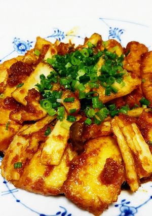 厚揚げのしょうが焼き-レシピのメイン写真