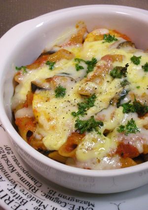 茄子とズッキーニのトマトソースグラタン-レシピのメイン写真