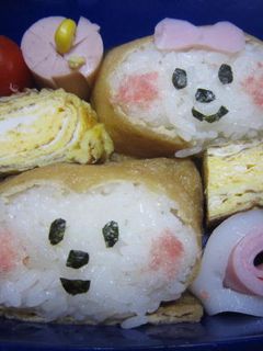 モンチッチのいなりキャラ弁-レシピのメイン写真