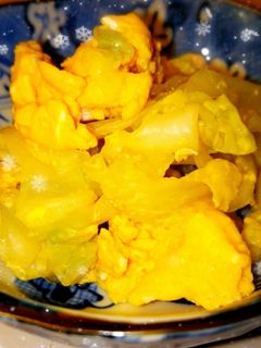 超簡単☆キャベツと卵のだし醤油炒め-レシピのメイン写真
