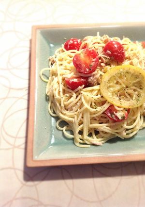 トマトとツナの塩レモンのパスタサラダ☆-レシピのメイン写真