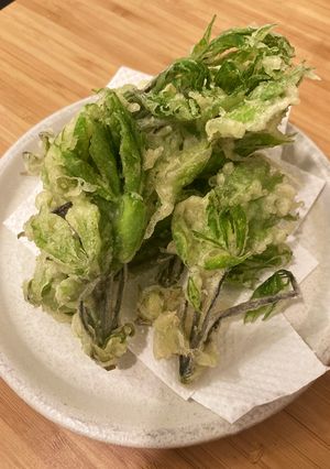 山菜の女王✨コシアブラの天ぷら-レシピのメイン写真