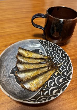 残った梅酒で簡単イワシ煮(無水鍋QC使用)-レシピのメイン写真