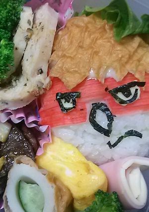 キャラ弁♡鷹の爪団♡吉田くん♡-レシピのメイン写真