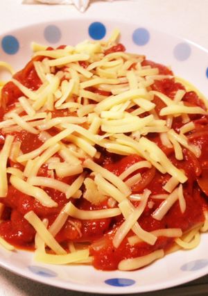 トマトパスタ-レシピのメイン写真