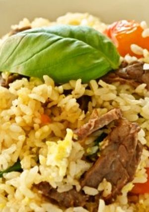 タイチャーハン☆タイ料理　バジル入り炒飯-レシピのメイン写真