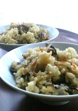 おこわ風味の炊き込みご飯-レシピのメイン写真
