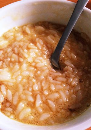 ハマる朝ご飯！TKGに★オリーブオイル-レシピのメイン写真