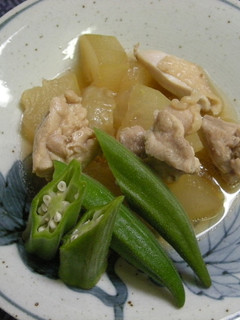 鶏もも肉と冬瓜の煮物-レシピのメイン写真