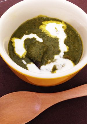 ほうれん草のグリーンカレー-レシピのメイン写真