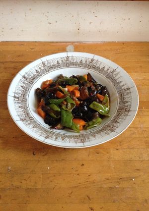 ナスの中華風黒酢炒め-レシピのメイン写真