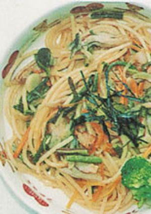 山菜スパゲッティ-レシピのメイン写真
