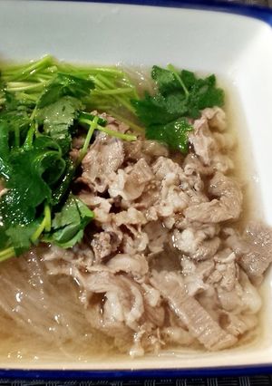 春雨で牛肉のフォー-レシピのメイン写真