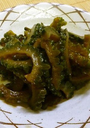 ゴーヤーの醤油漬け-レシピのメイン写真