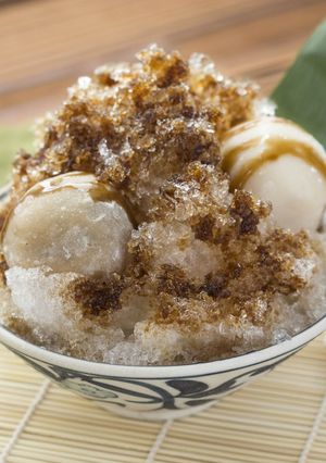冷やし餅かき氷-レシピのメイン写真