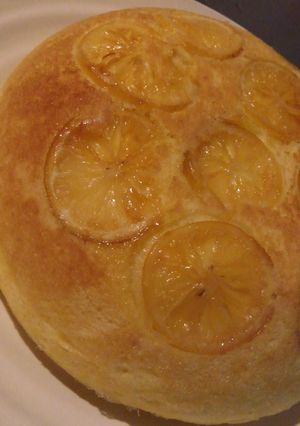 HMで簡単！蜂蜜レモンケーキ！炊飯器で♪-レシピのメイン写真