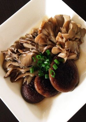 椎茸と舞茸の忘れ煮-レシピのメイン写真