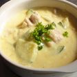 鶏モモ肉とズッキーニのクリームシチュー♪
