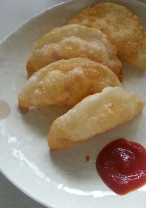 子供受け抜群！クリームチーズの揚げ餃子！-レシピのメイン写真