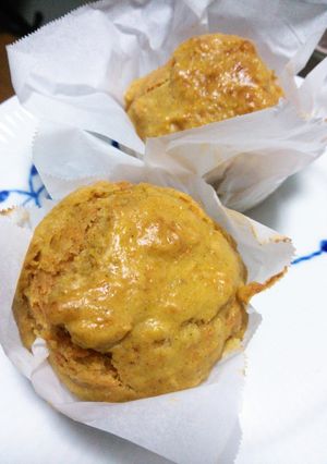 にんじんマフィン～りんごバターを使って-レシピのメイン写真