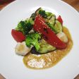鶏ささみと焼き野菜のサラダ