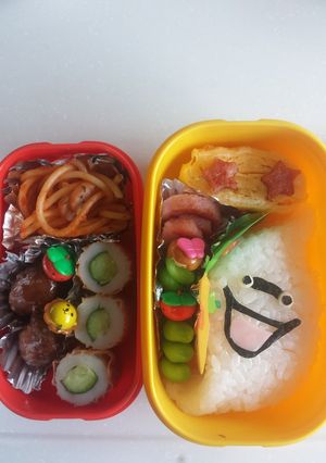 キャラ弁☆妖怪ウォッチ♪ｳｨｽﾊﾟｰ☆-レシピのメイン写真