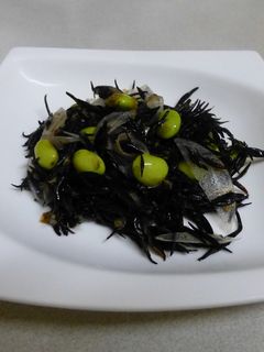 ひじきと枝豆のさっぱり梅肉和え-レシピのメイン写真
