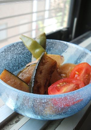 新鮮やさいの焼き浸し-レシピのメイン写真