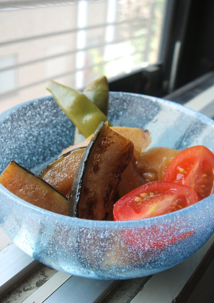 新鮮やさいの焼き浸し-レシピのメイン写真