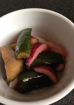 保存食 レンジで簡単 きゅうり漬け-レシピのメイン写真